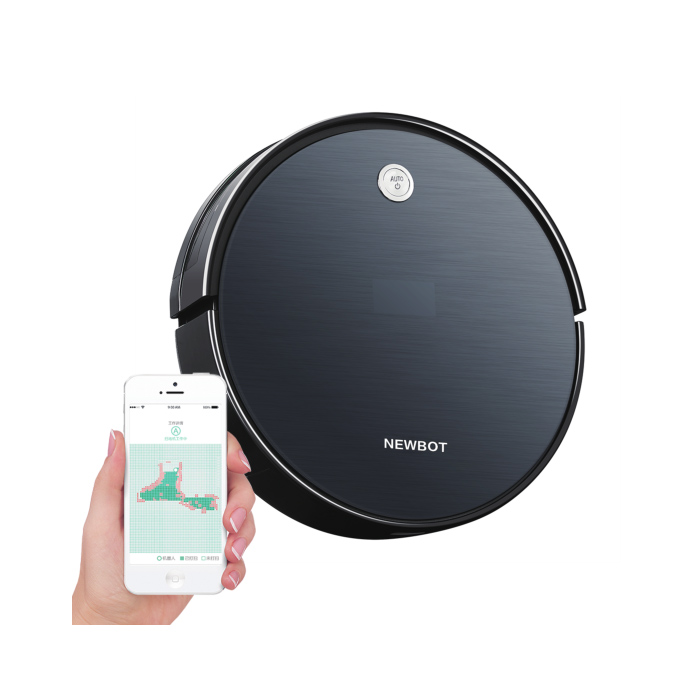 X5 Intelligent Robot Vacuum Cleaner With Wifi App And Alexa Voice Control